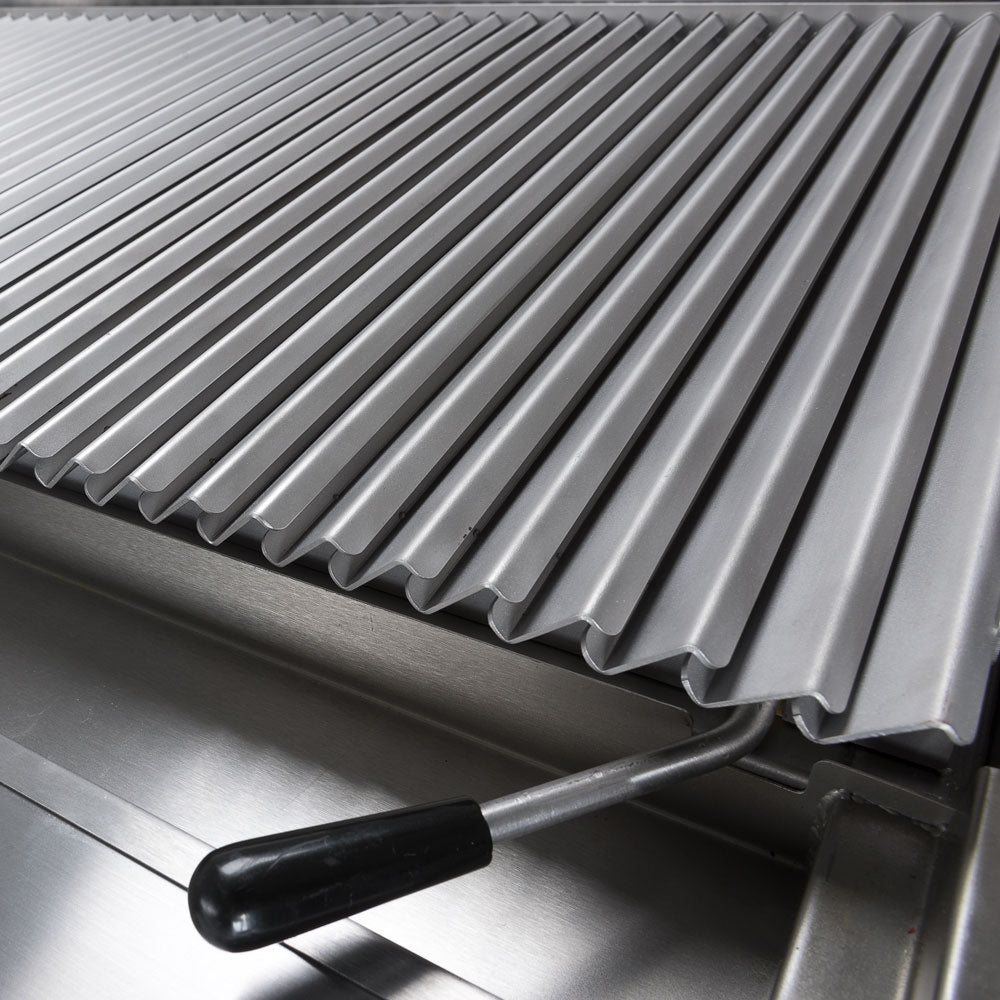 Stalgast S-Grillrost für Fisch und Meeresfrüchte, passend für Lavasteingrill 700 ND, 800 mm Breite