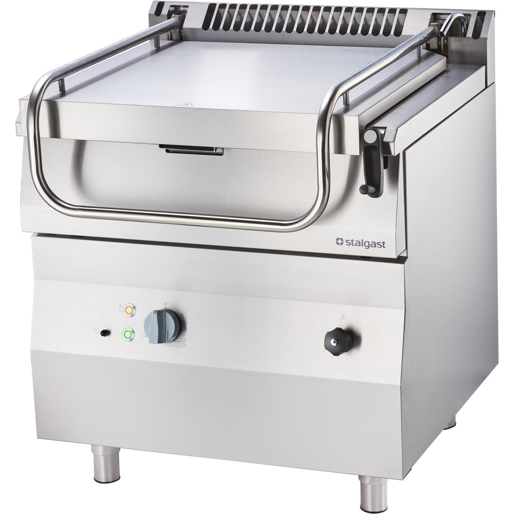 Stalgast Elektro-Kippbratpfanne, Serie: 700ND, Tiegelgröße: 58 Liter, 800x700x850mm (BxTxH)