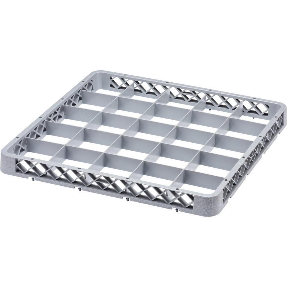 Stalgast Aufsatzrand (Für Spülkorb 500x500mm, 25 Fächer), Polypropylen, Grau, 500x500mm
