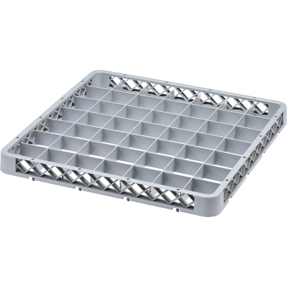 Stalgast Aufsatzrand (Für Spülkorb 500x500mm, 49 Fächer), Polypropylen, Grau, 500x500mm
