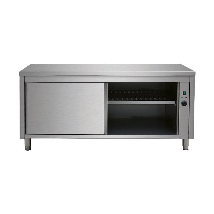 Skyrainbow Wärmeschrank Edelstahl, 120 x 70