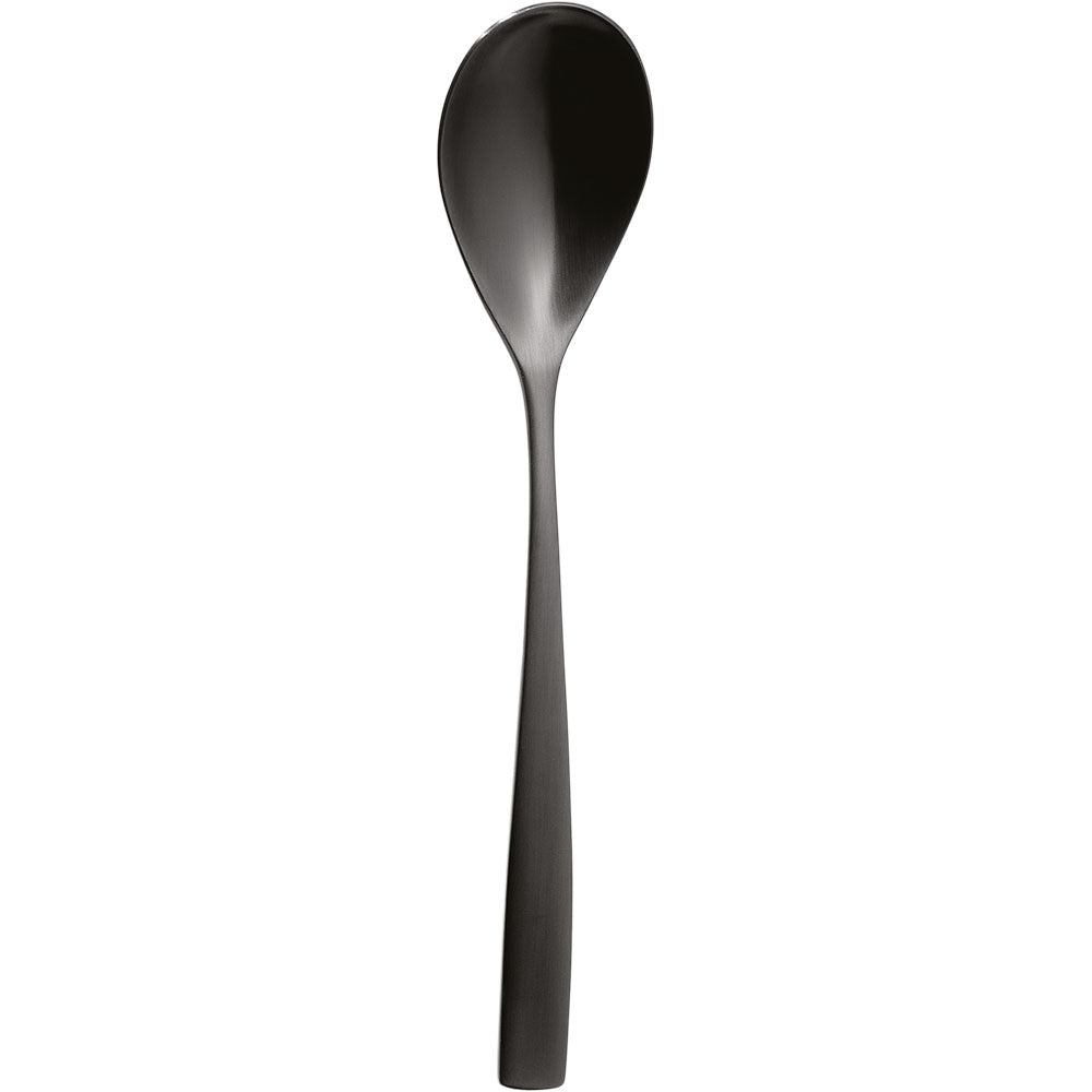 Stalgast 12x Menülöffel, Serie BCN, Schwarz, 20cm
