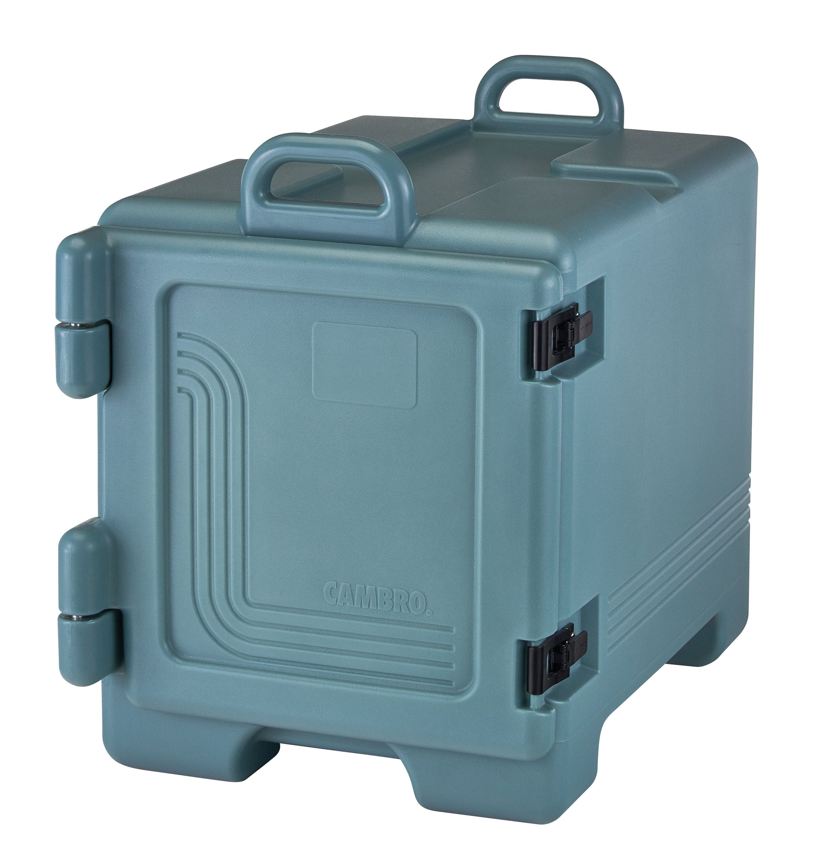 Cambro ULTRA PAN CARRIER® Thermobehälter 34 Liter, Isolierbehälter für 3x GN1/1-100mm Schalen, schieferblau, 1 Stück im Karton - UPC300401