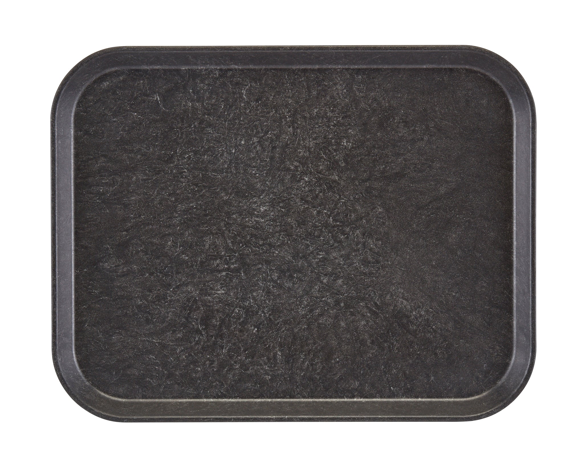 Cambro 12x Versa Tablett (VT1418A72), Polyester, Schwarz, Mit glatter Oberfläche, Hohes Profil, 35,5x45,7cm