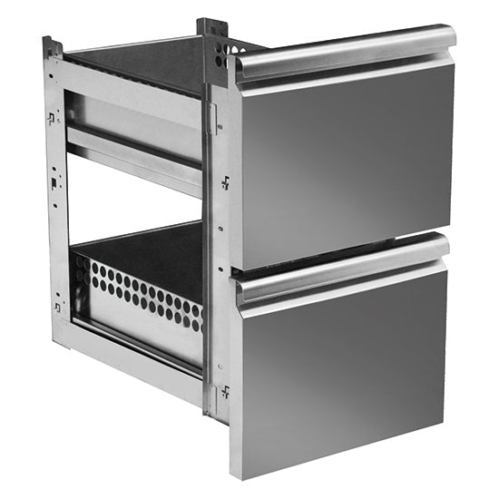 Mastro Schubladenkit 2x 1/2 für Kühltische mit Tiefe 600 mm