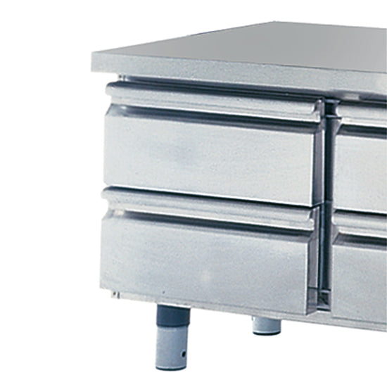 Mastro Schubladenkit 2x 1/2 für Kühlunterbauten 700 mm, H=100 mm