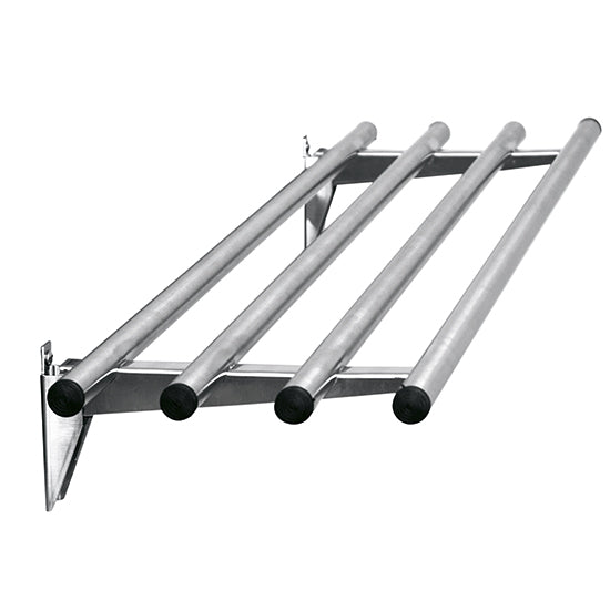 Mastro Klappbare gerade Tablettrutsche, rohrförmig, B=2200 mm