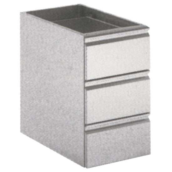 Mastro Schubladeneinheit mit 3 Laden, 400x640 mm