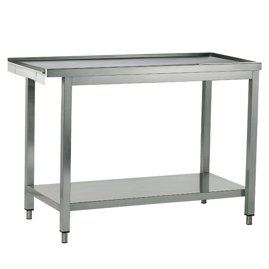 Mastro Zulauftisch oder Auslauftisch für Korbdurchschubspüler, B=1200 mm