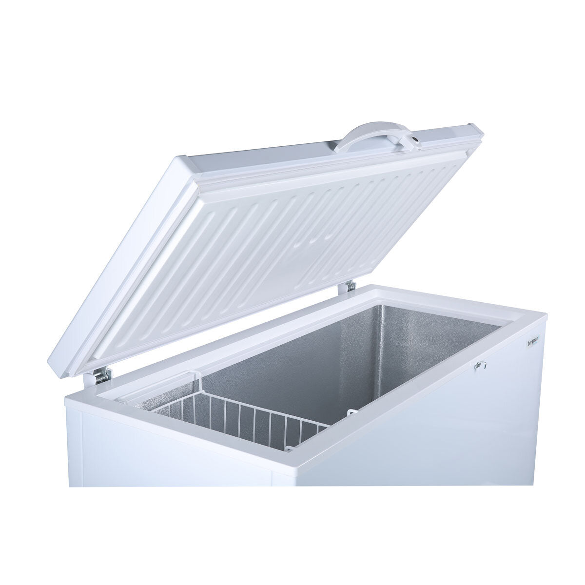 Vaiotec Tiefkühltruhe "EASYLINE 650" (mit Klappdeckel), Aluminium, Weiß, 0,098kW, 230V, 550L, 1815x750x840mm