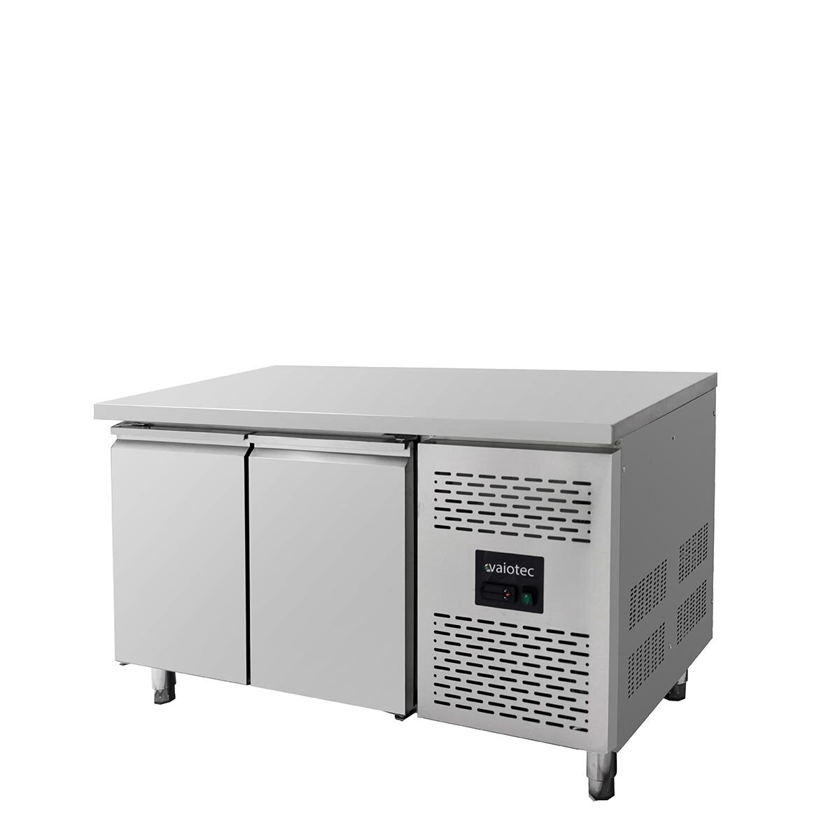 Vaiotec EASYLINE Kühltisch "700" (2-türig, Monoblock), Edelstahl, Silber, 0,31kW, 230V, 282L, 1360x700x850mm