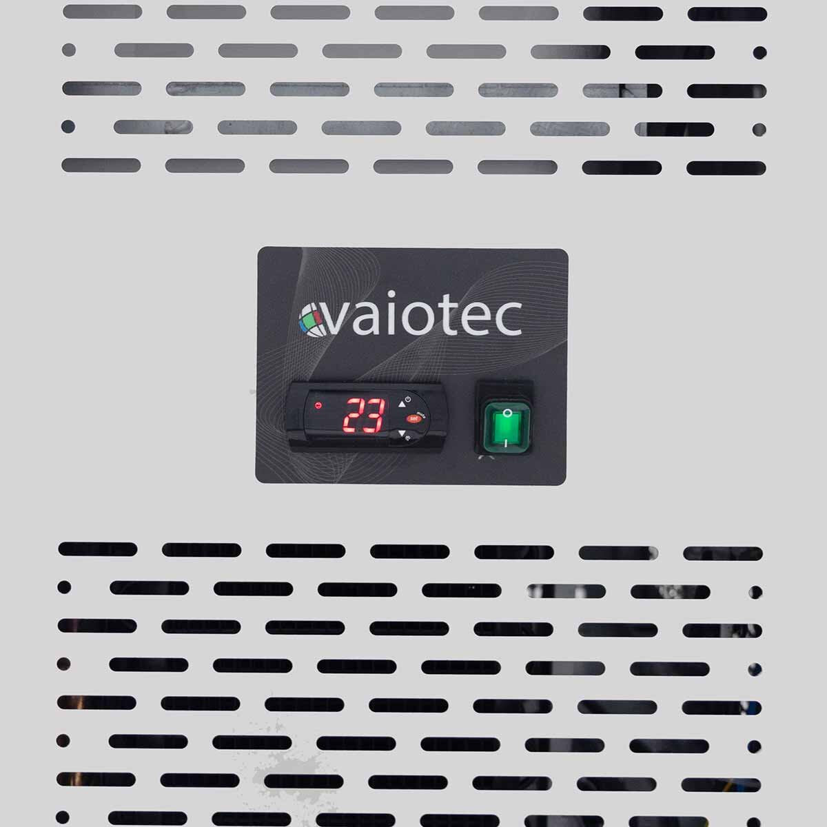Vaiotec EASYLINE Kühltisch "700" (2-türig, Monoblock), Edelstahl, Silber, 0,31kW, 230V, 282L, 1360x700x850mm