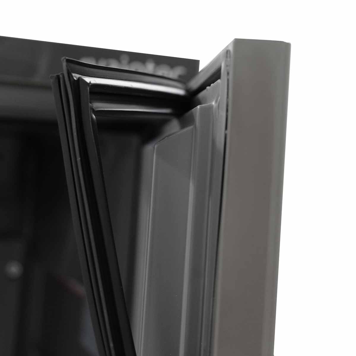 Vaiotec Kühlschrank "EASYLINE 305", ABS-Kunststoff, Grau, 0,21kW, 230V, 305L, 600x653x1860mm