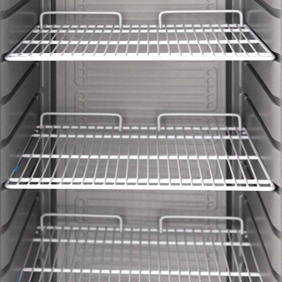 Vaiotec Kühlschrank "EASYLINE 305", ABS-Kunststoff, Grau, 0,21kW, 230V, 305L, 600x653x1860mm