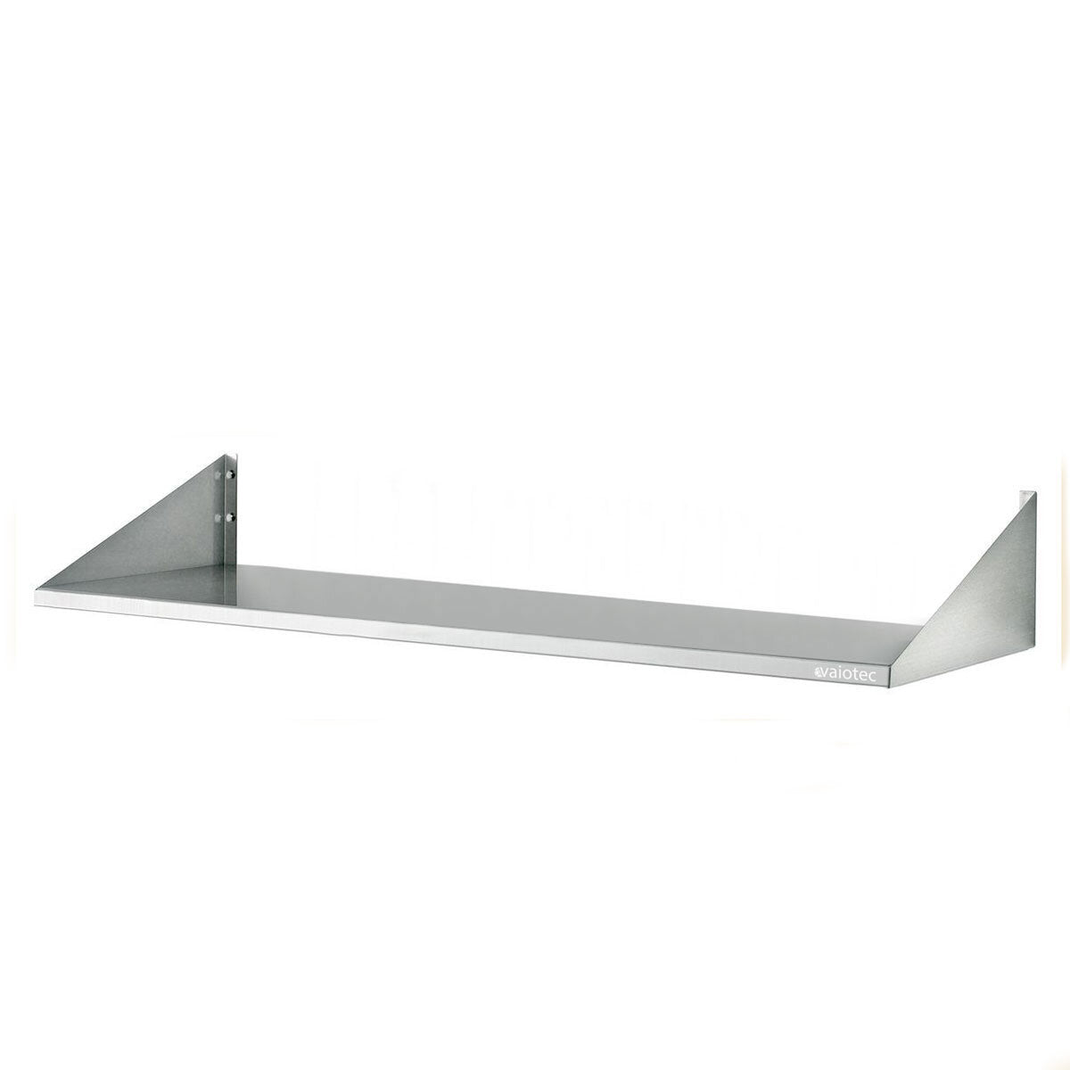 Vaiotec Wandbord "EASYLINE 200" (1 Etage), Edelstahl, Silber, 140x200x40mm