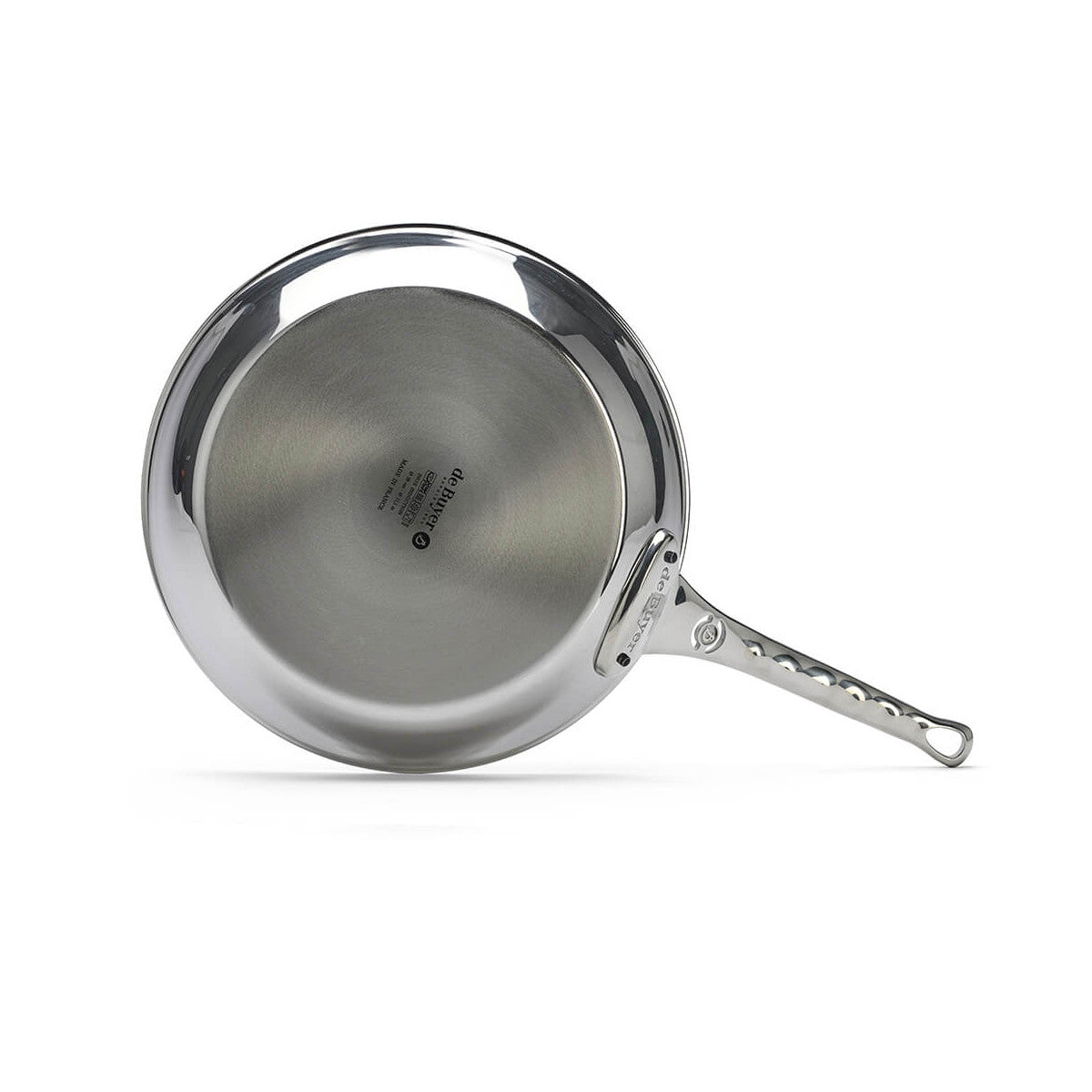 de Buyer Bratpfanne (mit Keramikbeschichtung), Edelstahl, Silber und Schwarz, Serie: AFFINITY, Durchmesser: 28cm