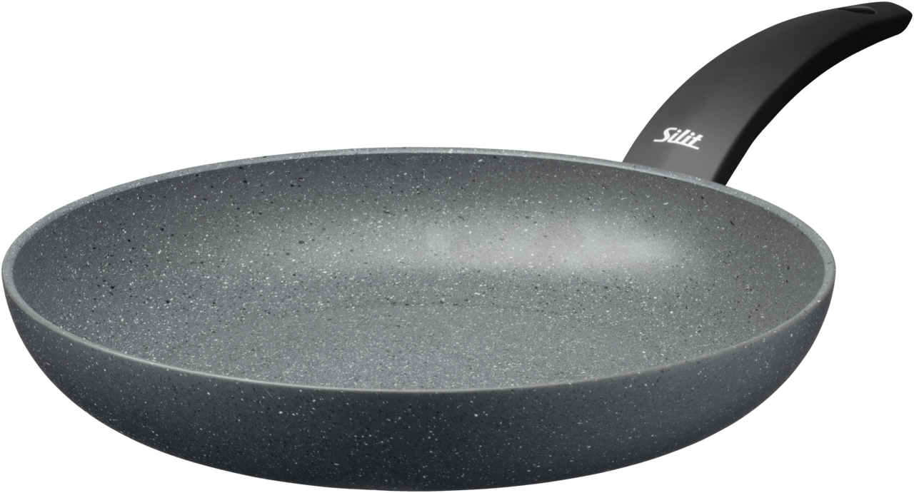 Silit Stielpfanne (fester Griff), Aluminium, Grau und Schwarz, Serie: Montano, Durchmesser: 28cm