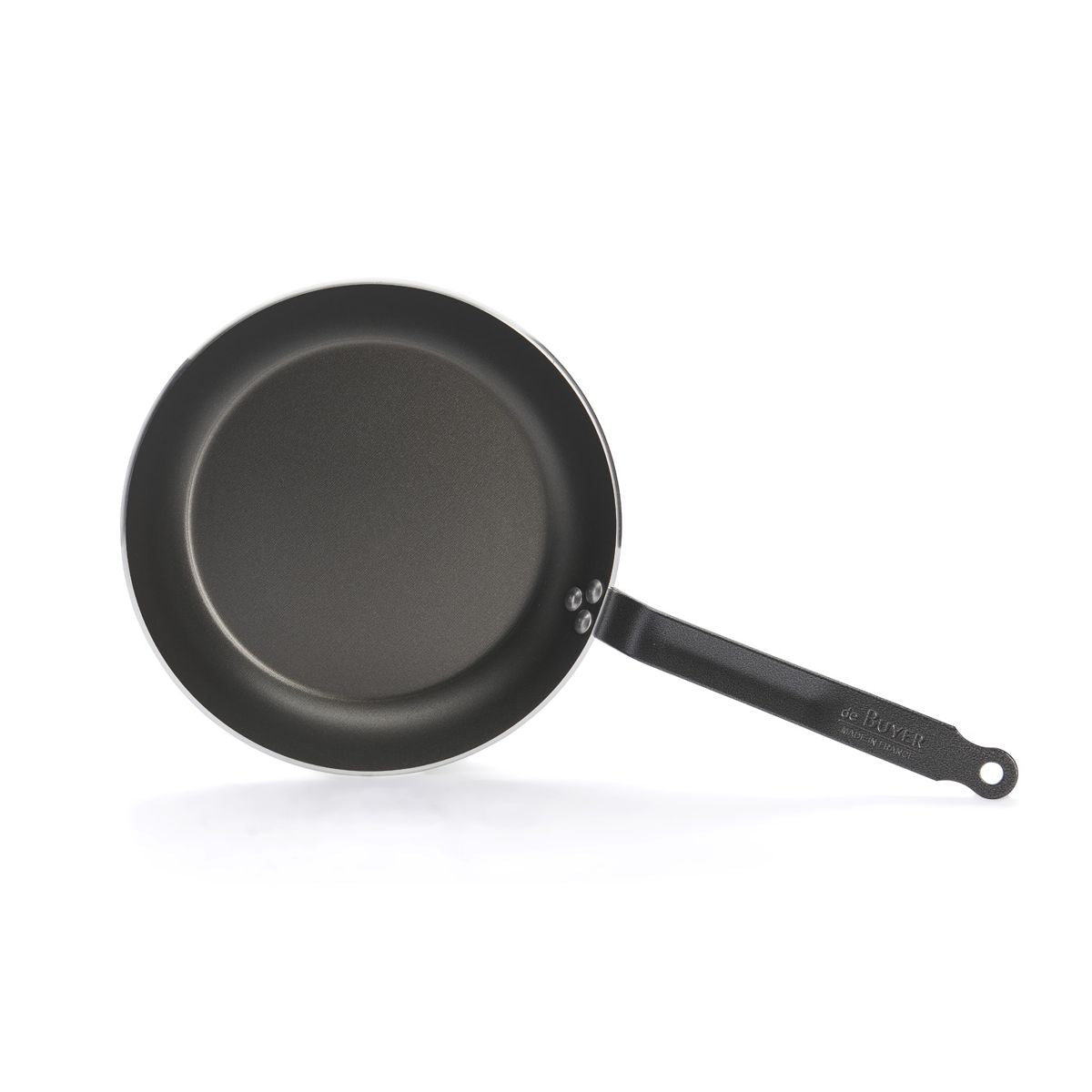 de Buyer Bratpfanne (mit Antihaftbeschichtung), Aluminium, Silber und Schwarz, Serie: CHOC RESTO, Durchmesser: 32cm
