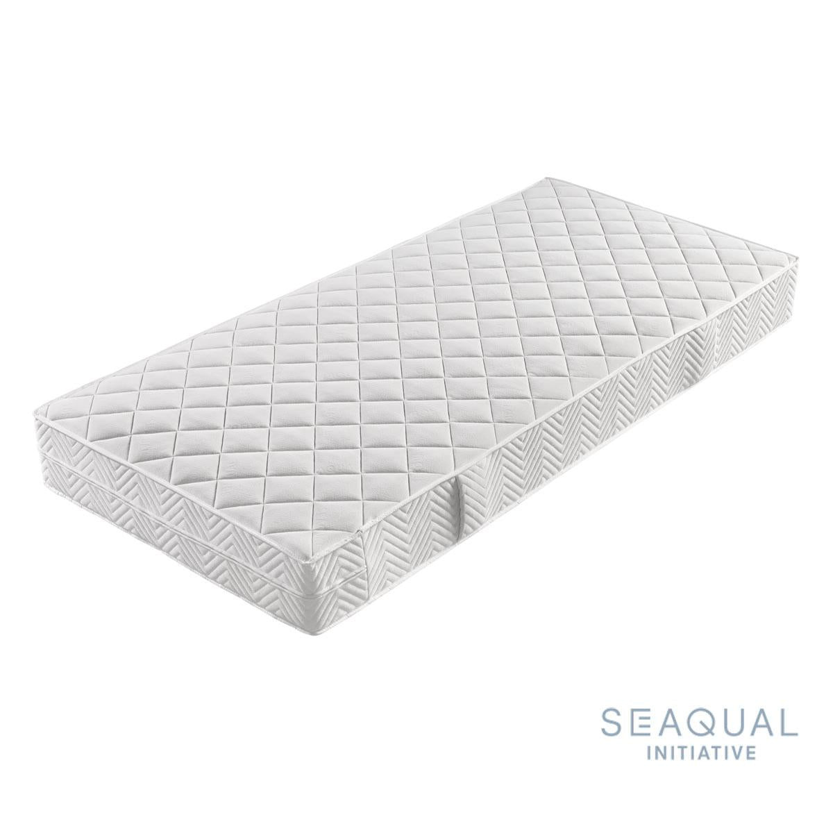 FBF Bonell-Federkernmatratze "Stabila Superior SEAQUAL H3" (mit nachhaltigem Bezug und hoher Komfortschaumabdeckung), Breite: 80-200cm, Länge: 200cm, Höhe: 21cm