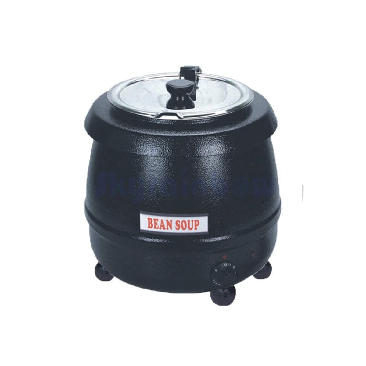 Skyrainbow Suppentopf, 10L, schwarz, 400W, 230V