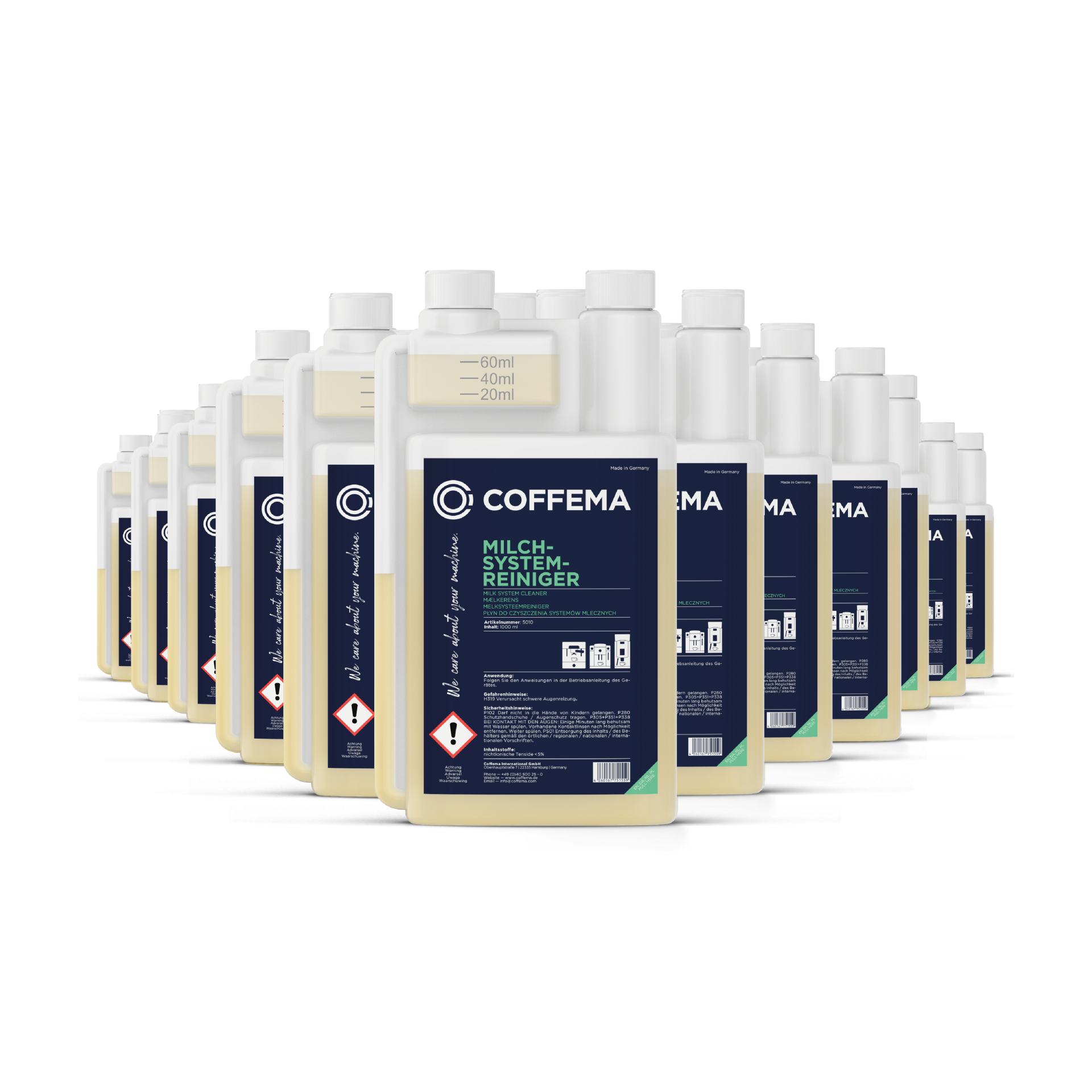 Coffema 1, 4 o. 12 Liter Milchsystemreiniger