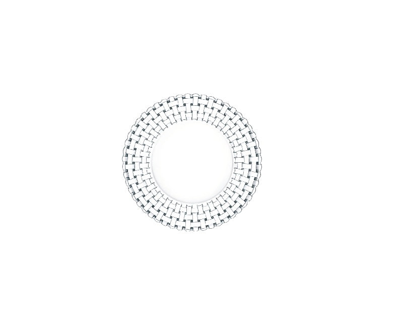 Nachtmann 4x (Set/2) Teller klein, Serie Bossa Nova, Durchmesser 23cm - 0098035-0