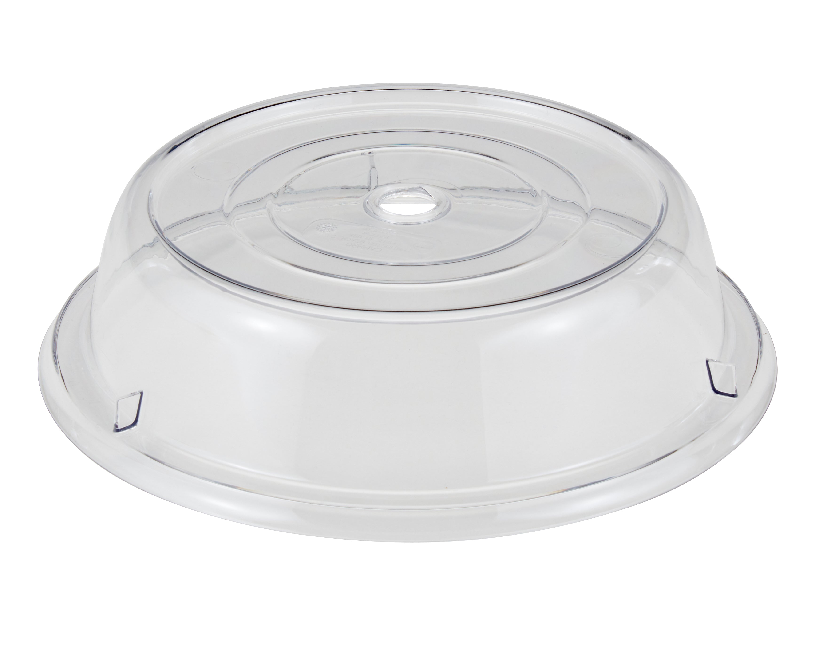 Cambro Camcovers® Tellerabdeckhaube aus Camwear® Polycarbonat, 25,9cm Durchmesser, durchsichtig , 12 Stück im Karton - 1000CW152