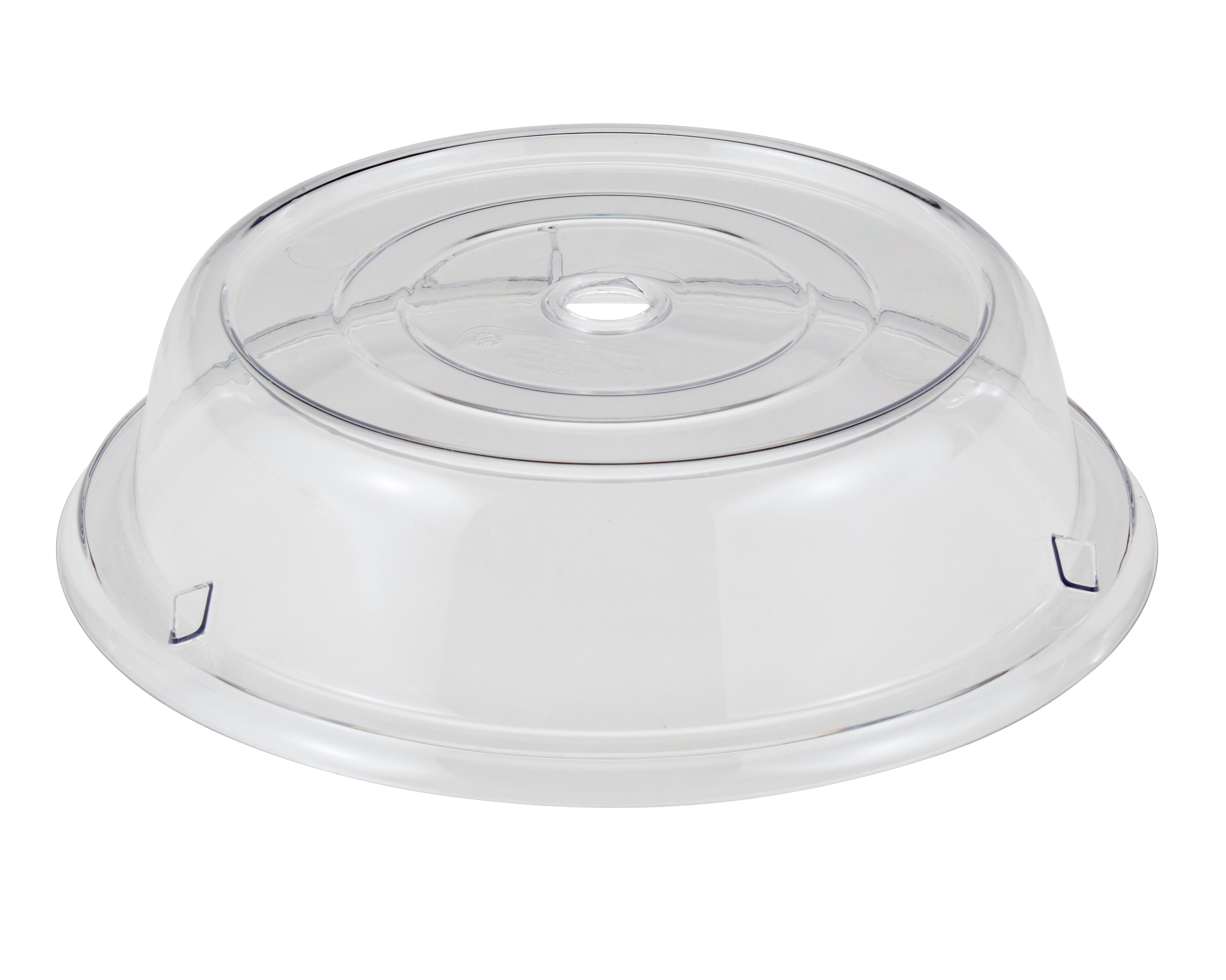 Cambro Camcovers® Tellerabdeckhaube aus Camwear® Polycarbonat, 27cm Durchmesser, durchsichtig , 12 Stück im Karton - 1007CW152