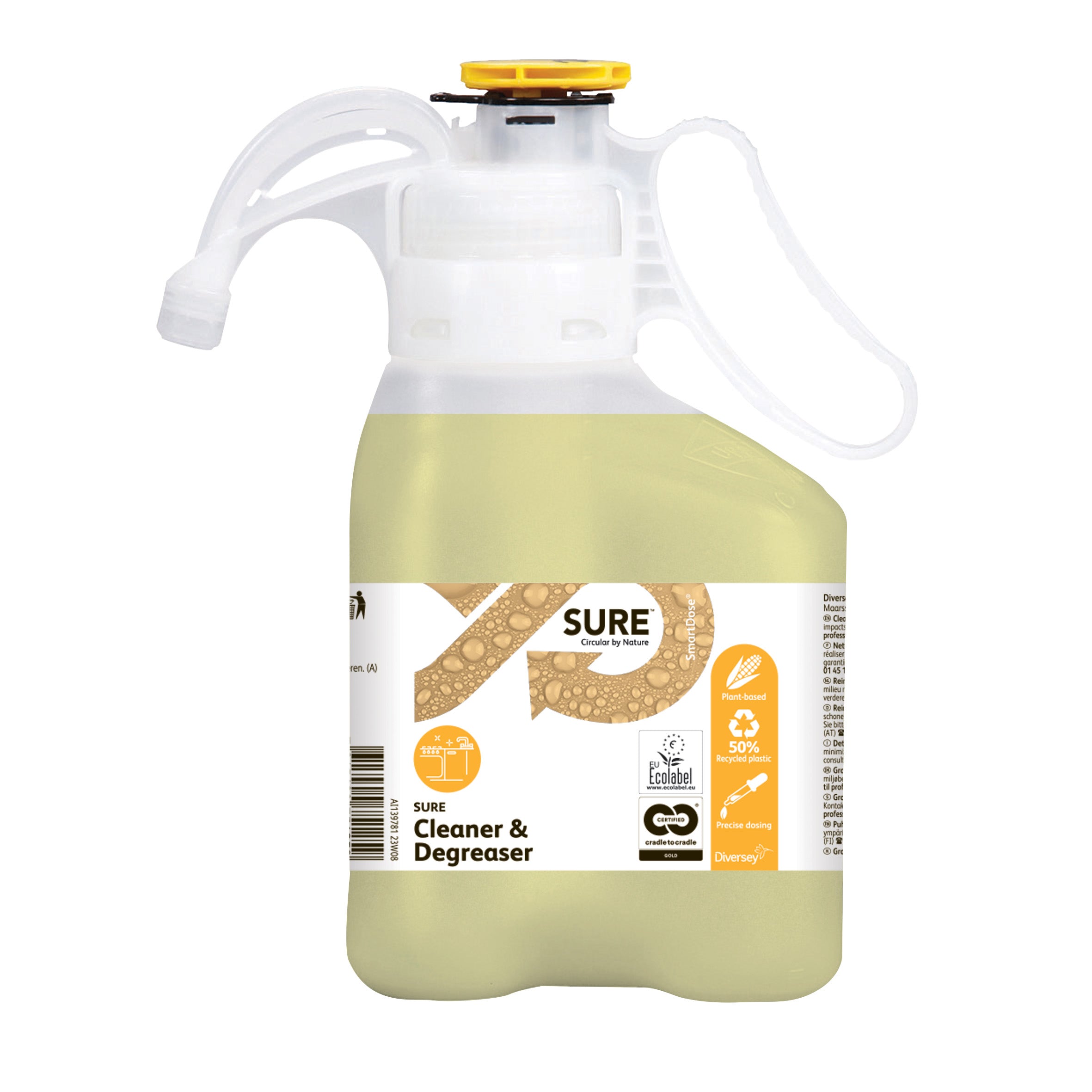 Diversey SURE Cleaner & Degreaser 1.4 L SmartDose