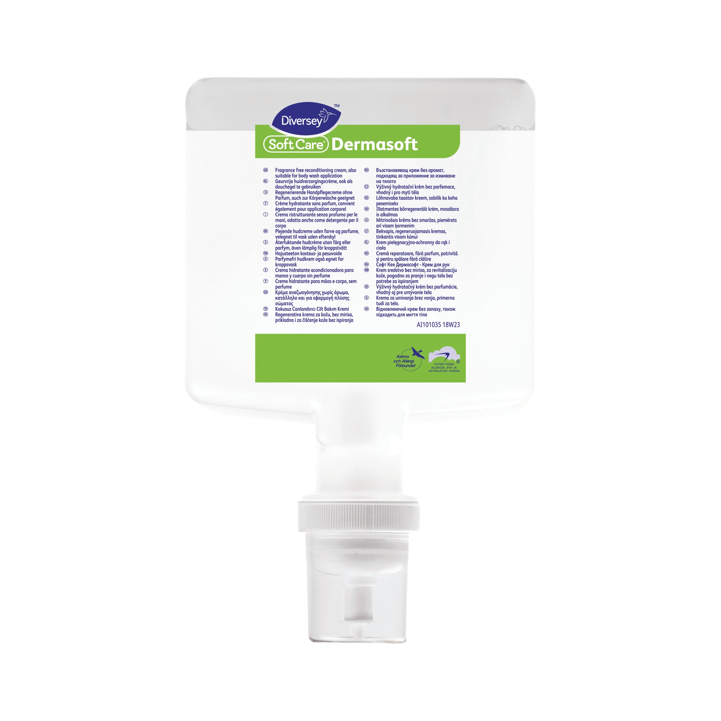 Diversey Soft Care Dermasoft 4 x 1.3 L Kartusche für IntelliCare