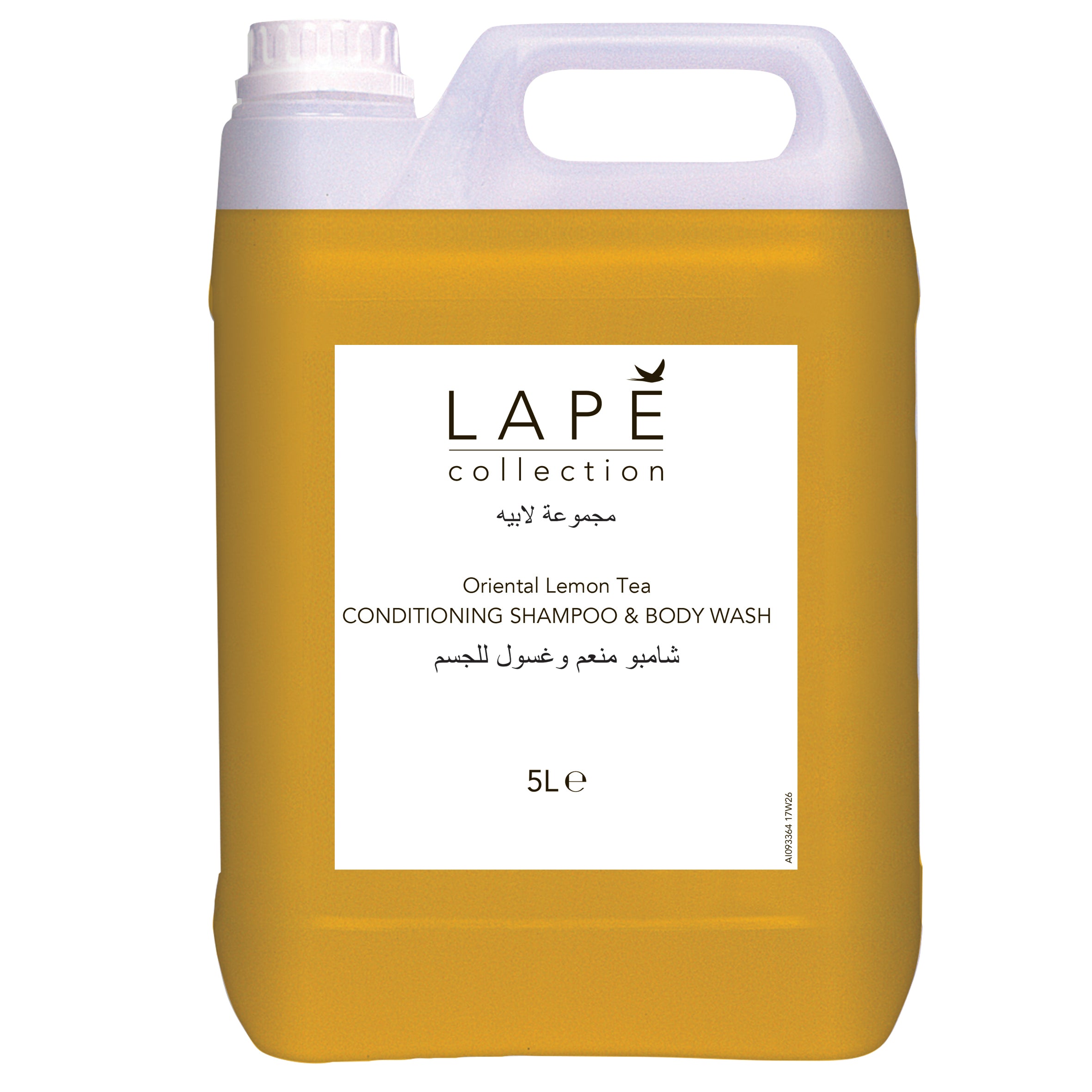 Diversey LAPE Collection Oriental Lemon Tea Duschgel & Shampoo 2 x 5 L Kanister