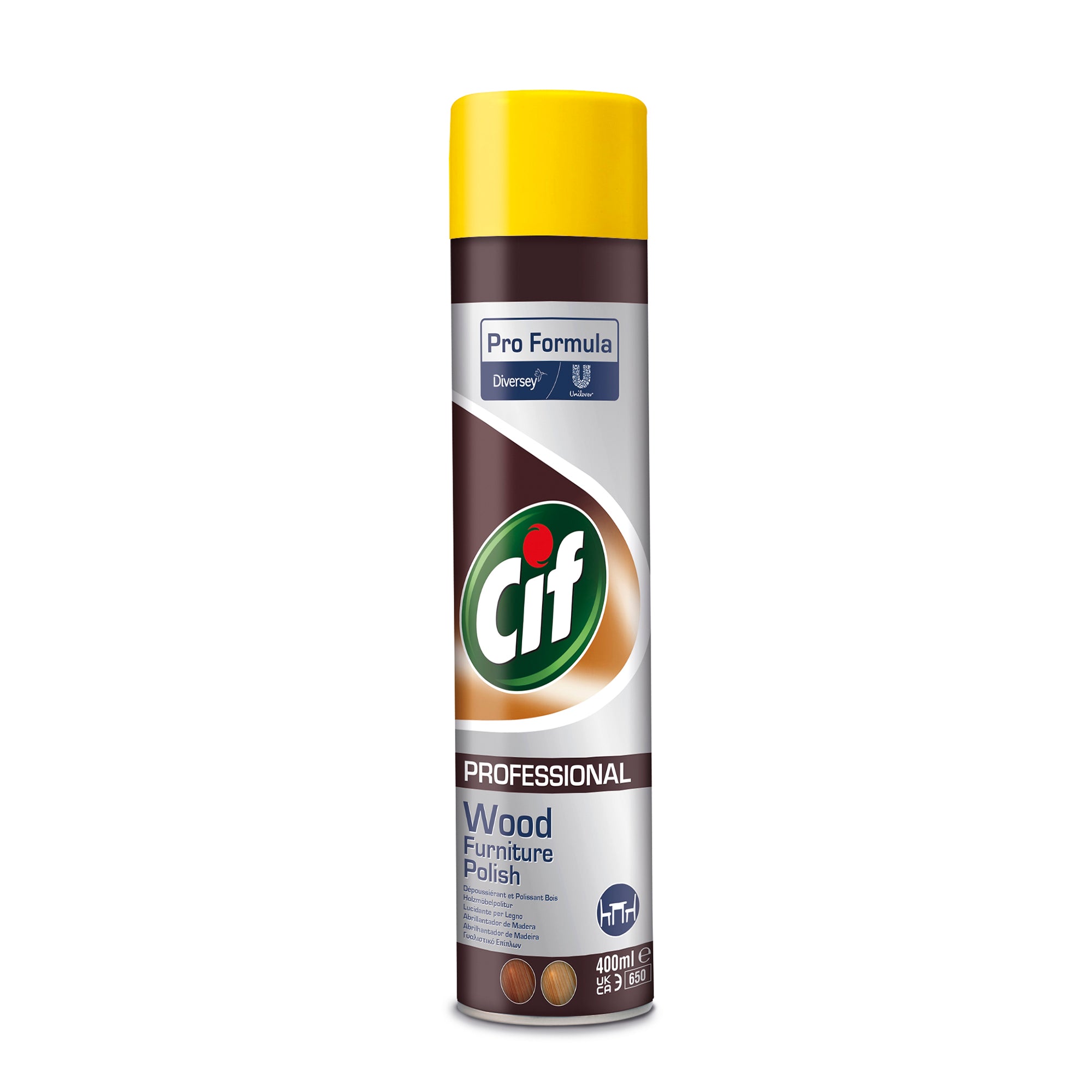 Cif Professional Möbelpolitur, 6x0,4 L Flasche