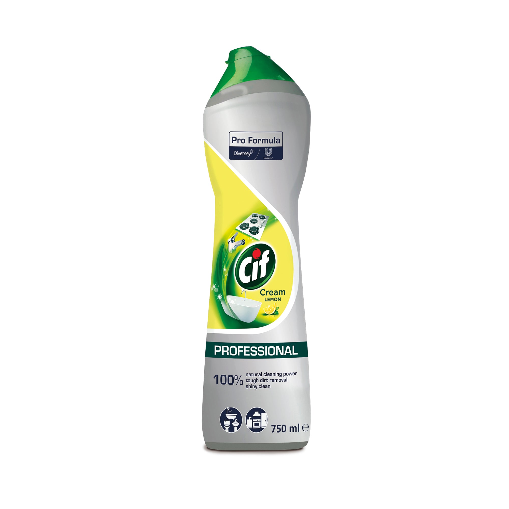 Cif Professional Scheuermilch Zitrus, 8x0,75 L Flasche