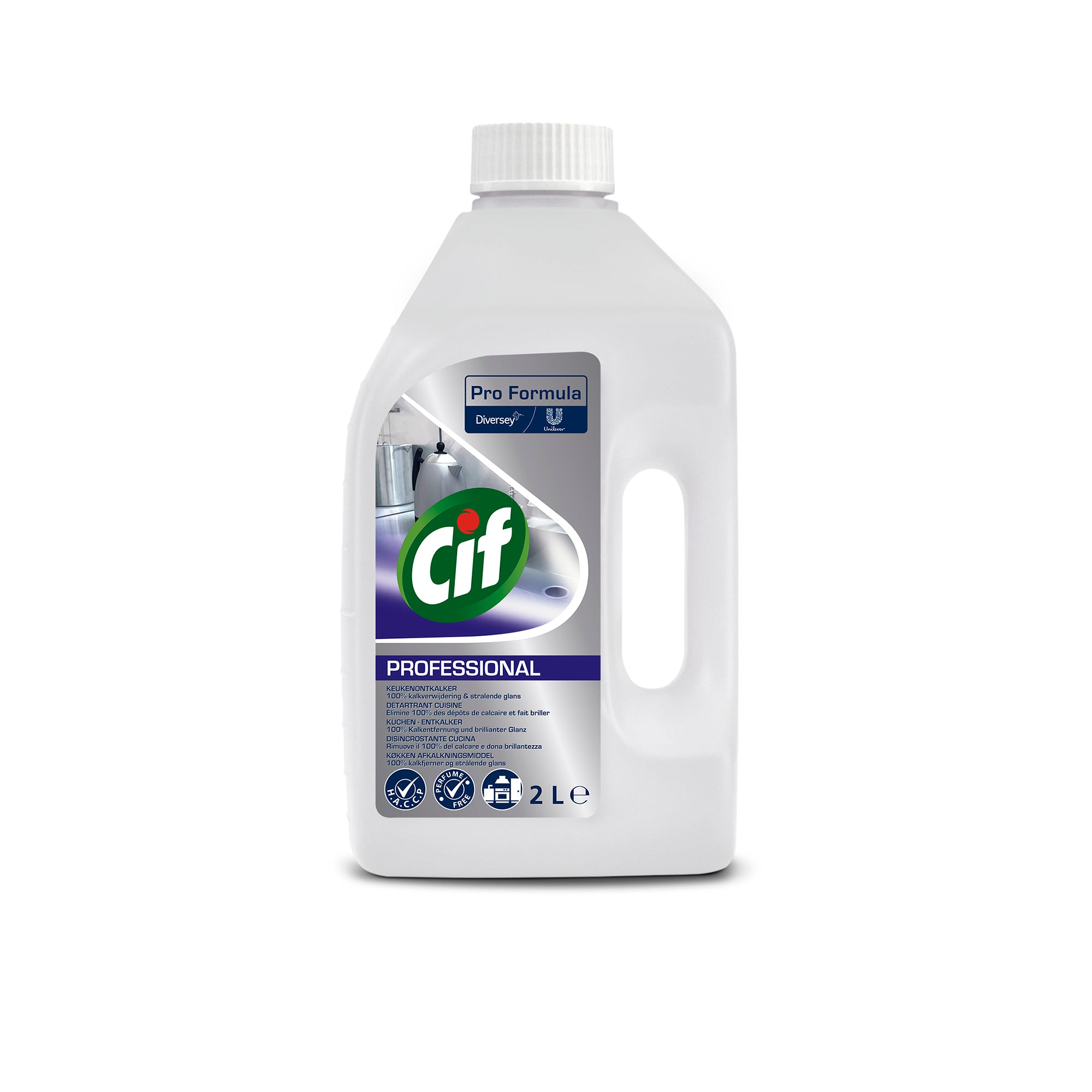 Cif Professional Küchen-Entkalker, 6x2 L Flaschen