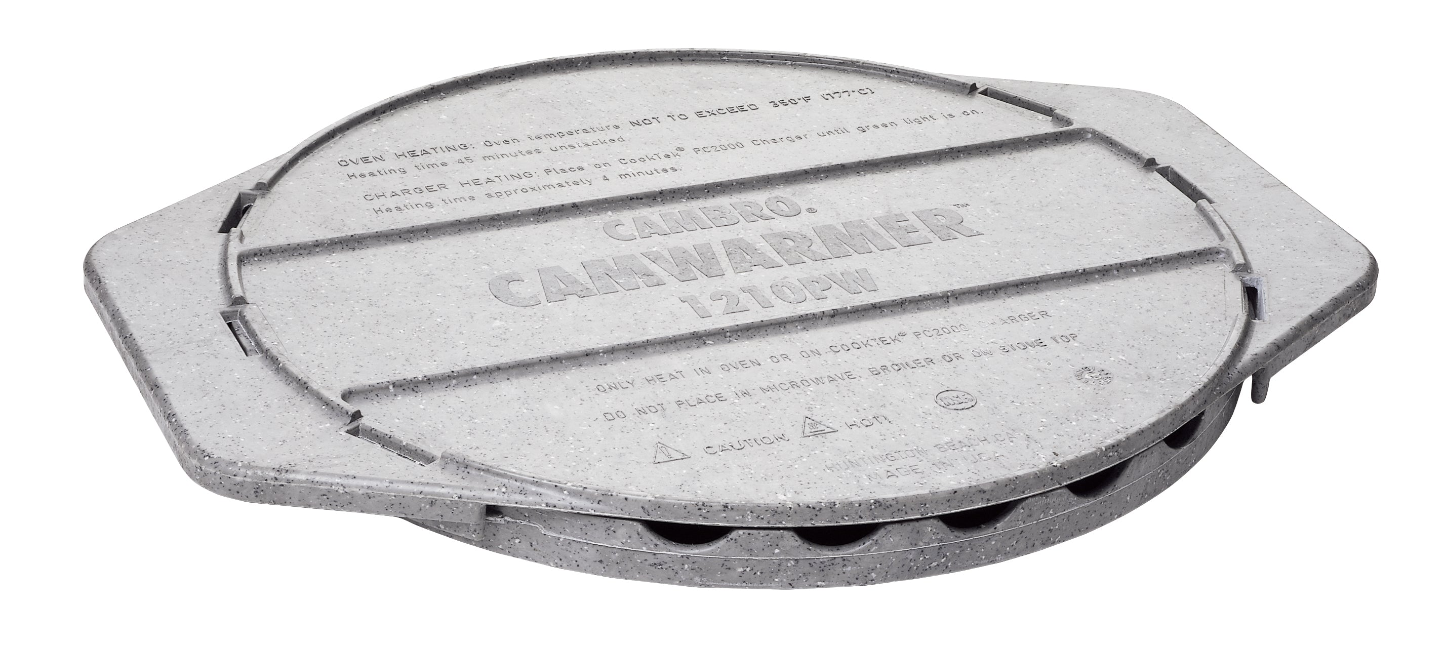Cambro Camwarmer Wärmeplatte für UPC Serie, granitgrau, 1 Stück im Karton - 1210PW191
