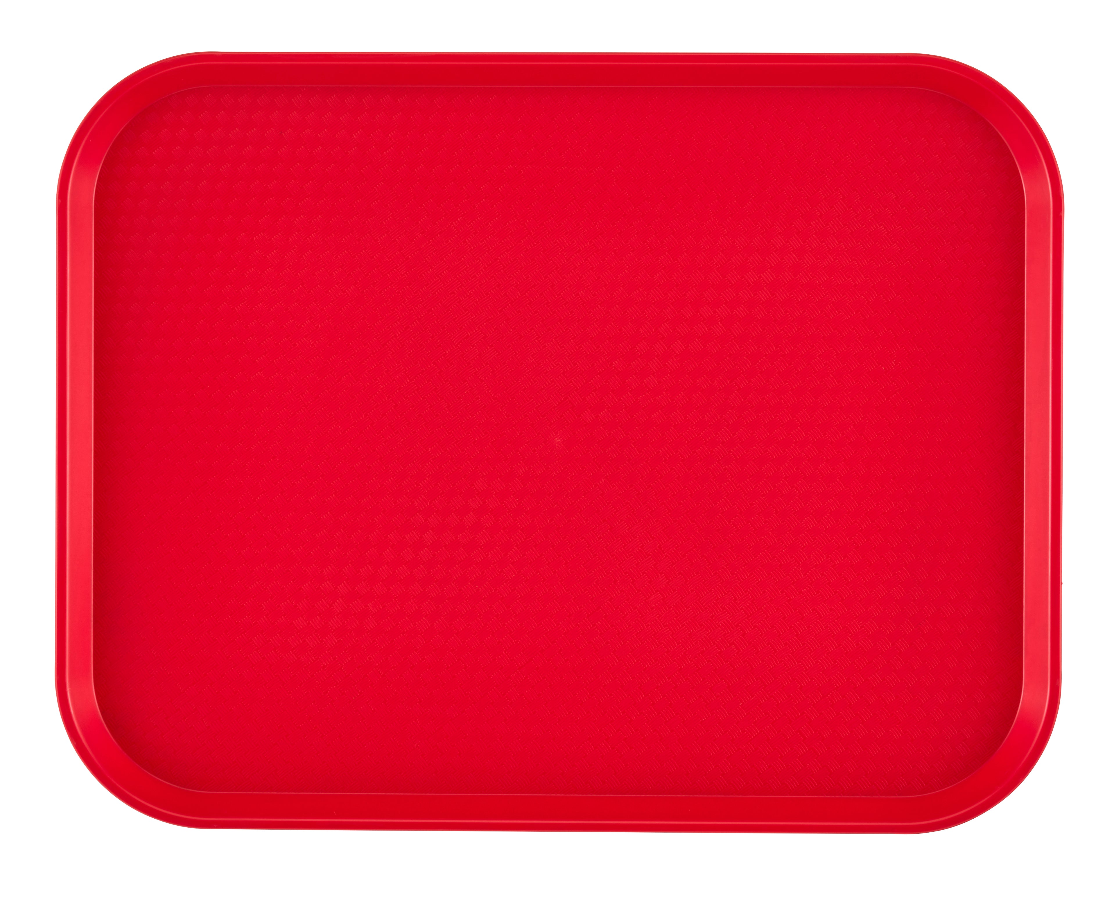 Cambro Fast Food Tablett, rechteckig – hohes Profil 36 x 46 cm, 12 Stück im Karton - 1418FF163
