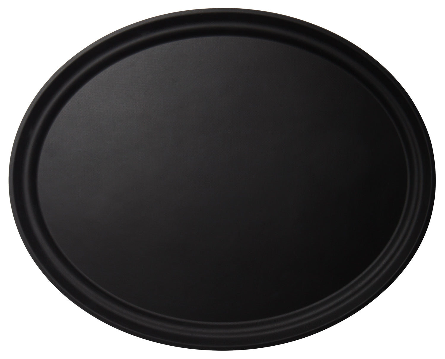 Cambro Camtread® Fiberglass Tablett mit rutschfester Gummioberfläche, oval – niedriges Profil 23,83 x 81 cm, 6 Stück im Karton - 2500CT110