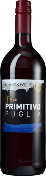 6x 1L Rotwein SonnenWerk Primitivo