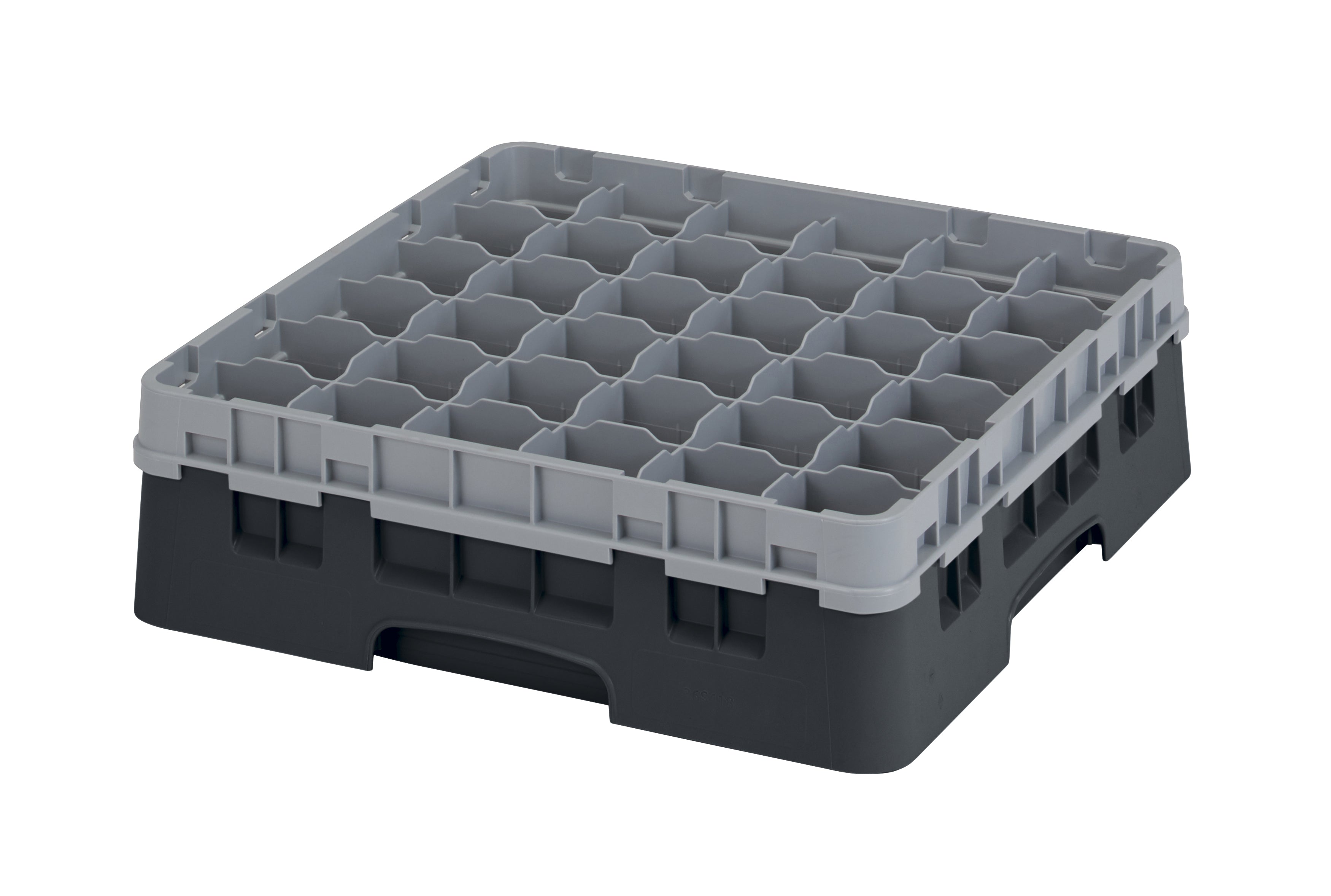 Cambro Camrack® 36-Fächer - Spülkorb mit 1 Extender 500 x 500 x 143 mm, 1 Stück im Karton - 36S418110