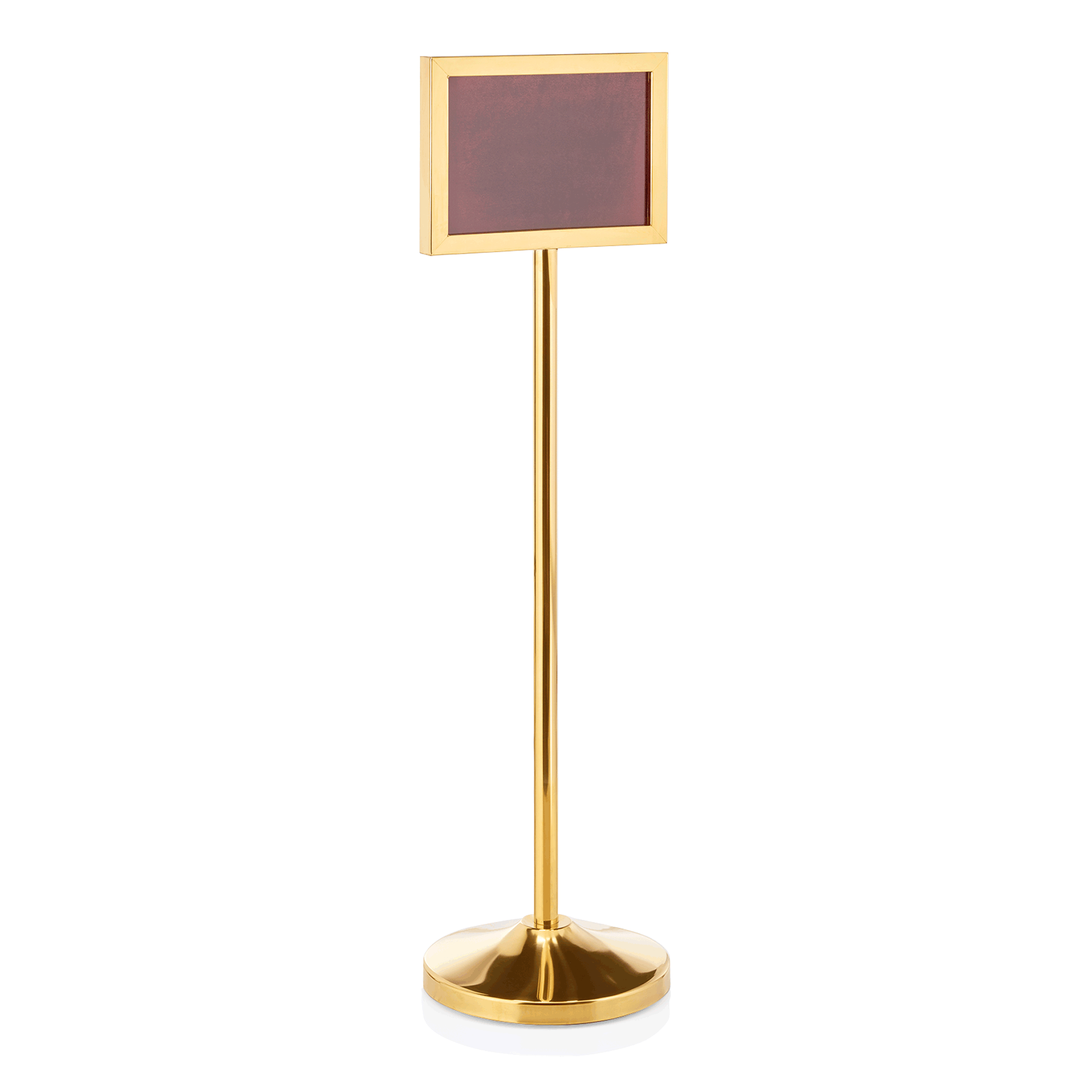 WAS Germany Info-Ständer; DIN A4, Gold (4314004)