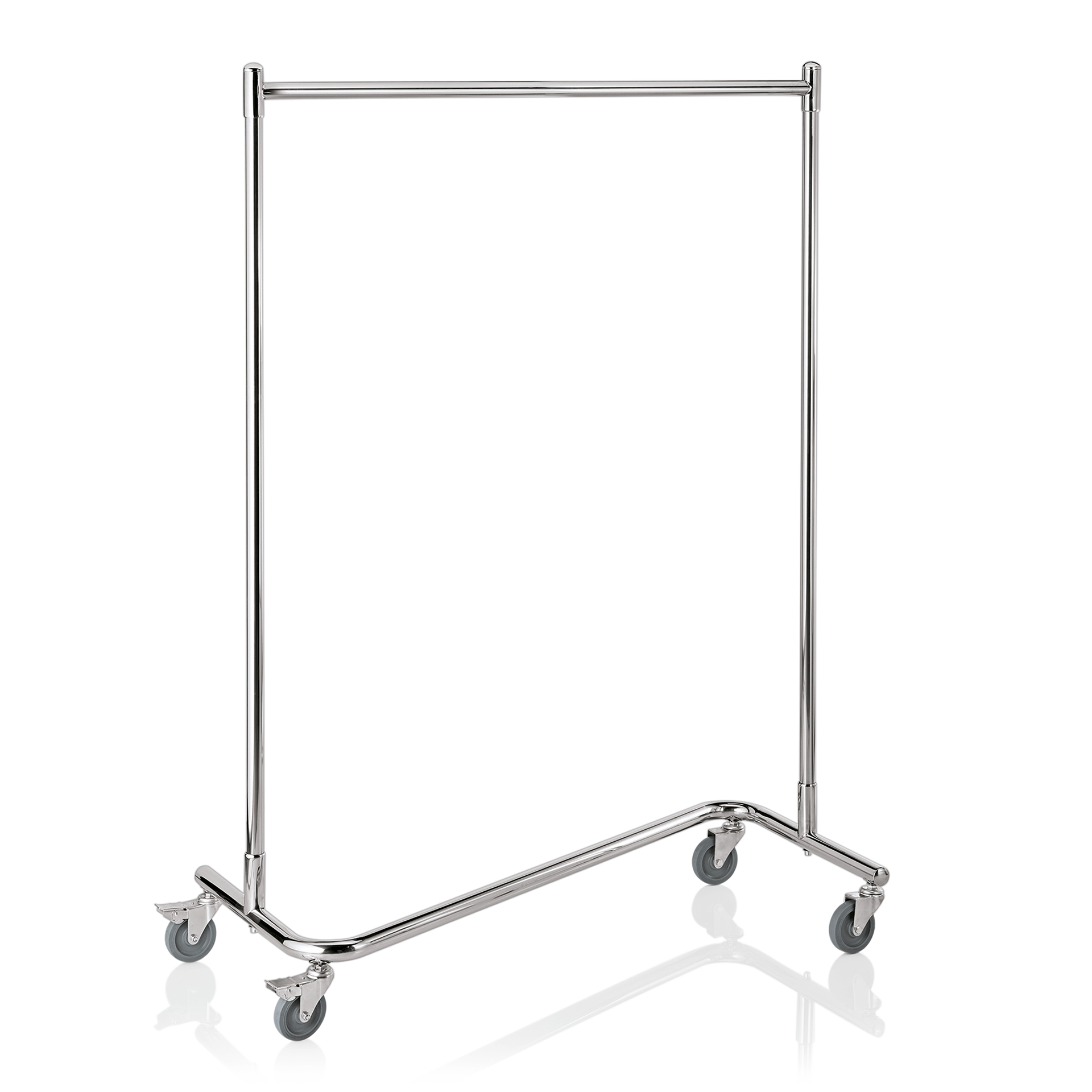 WAS Germany Garderobenwagen, Z-Form, 120x54,5x172,5cm (4422001)
