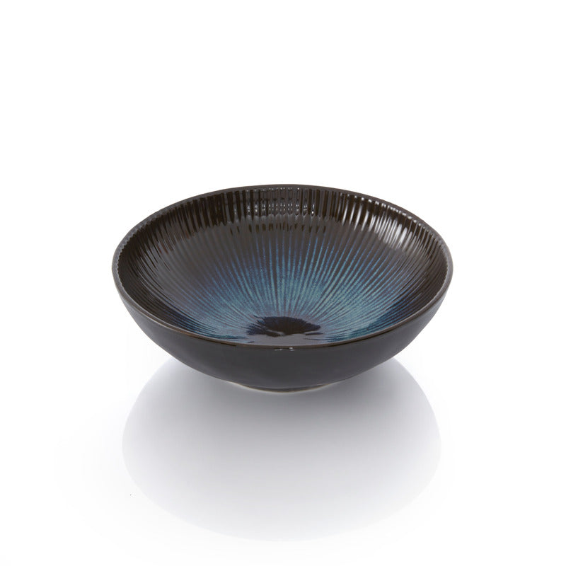 WMF 4x Schale coup, rund, Serie: STYLE LIGHTS, DEEP OCEAN blau, Durchmesser: 19cm