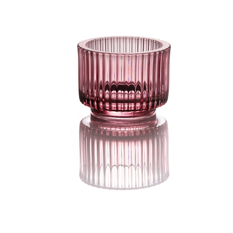 WMF 6x Windlicht, Rose, Serie STYLE LIGHTS, Höhe 7cm