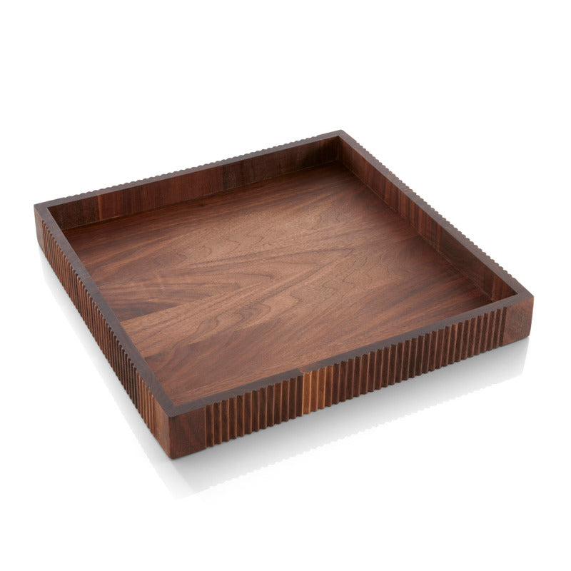 WMF 1x Tablett Holz (Walnuss) rechteckig 30,5x3