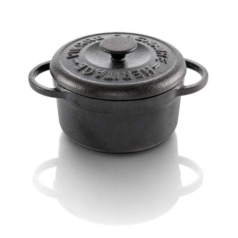 WMF 1x Cocotte Gusseisen, Serie STYLE LIGHTS, Durchmesser 10cm, Inhalt 0,25l