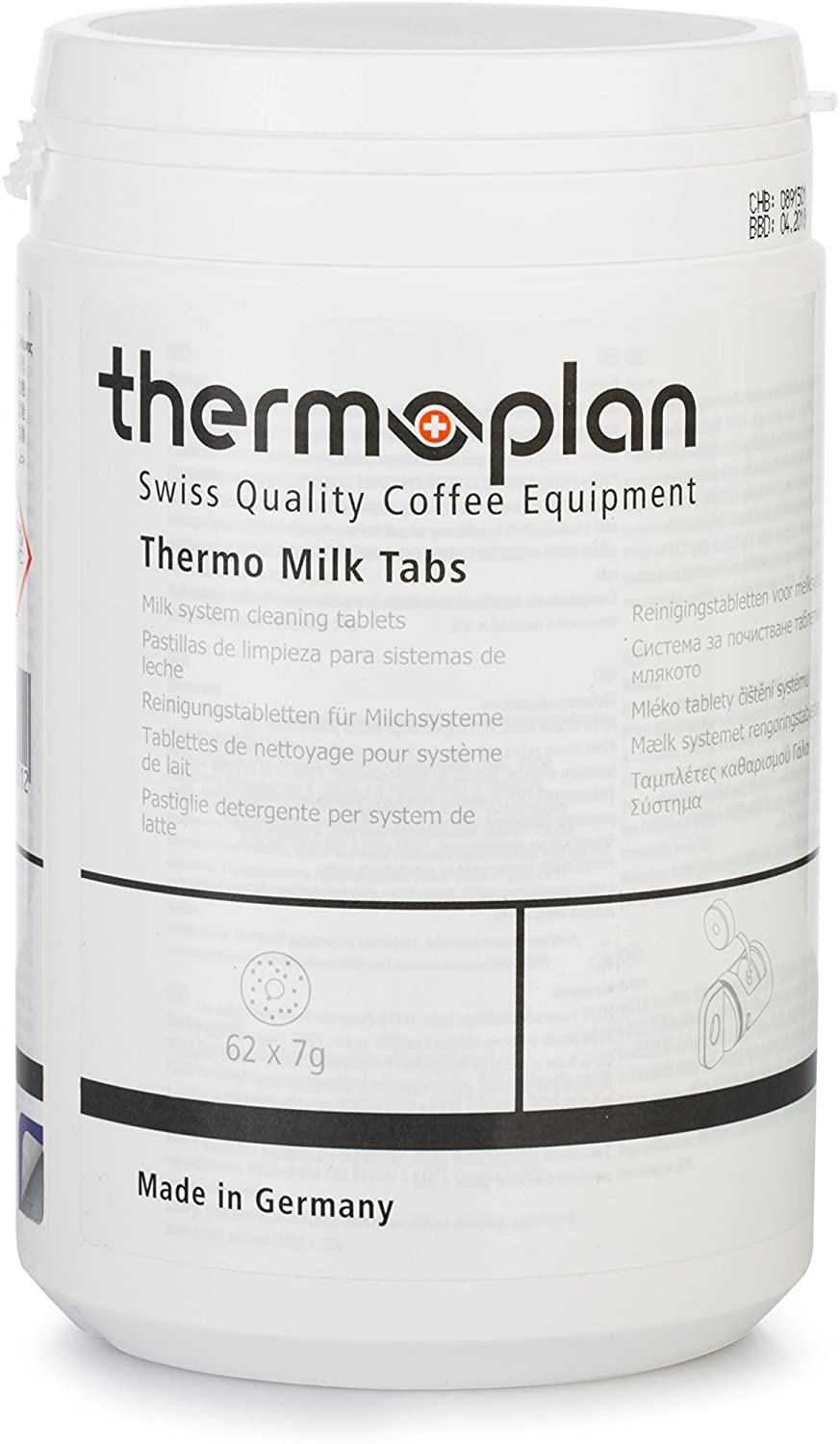 Diversey Thermoplan Thermo Milk Tabs 2 x 62 Stk. Dose