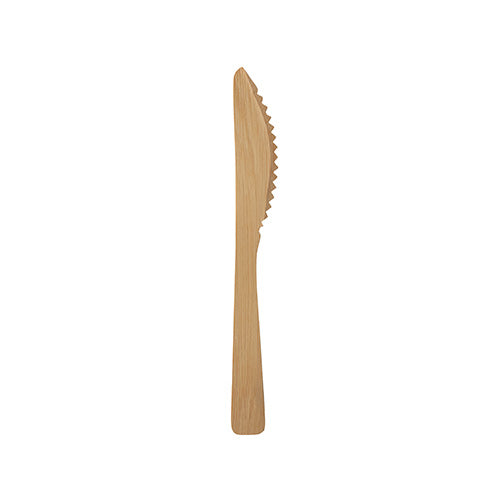Papstar 1.000 Messer, aus Bambus "pure" 17 cm, 20x 50