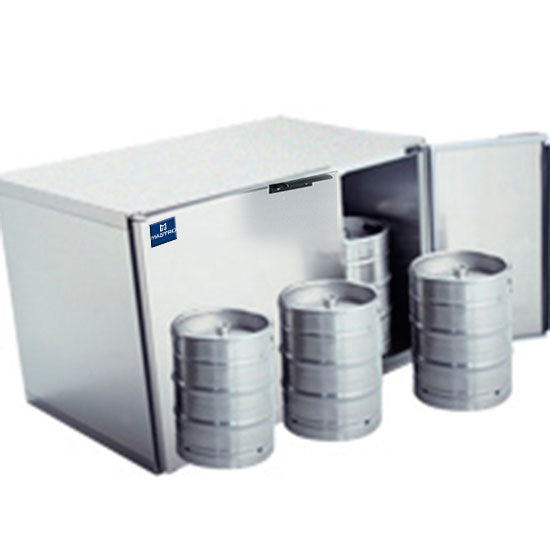 Mastro Fässerkühlbox 6x 50 Liter aus Edelstahl, ohne Kühlaggregat