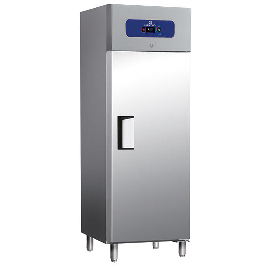 Mastro Kühlschrank 400 Liter aus Edelstahl, 460x485 mm, -2°/+8°C