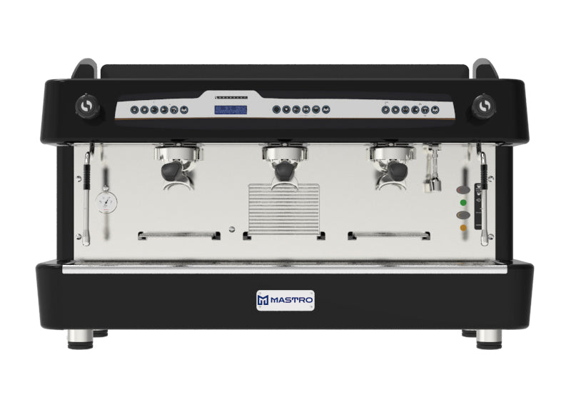 Mastro Espressomaschine, automatisch, 3 Gruppen, 18 Liter